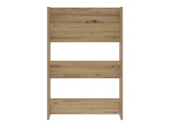 Zapateros de pared con balda Otros 2 piezas roble artesanal