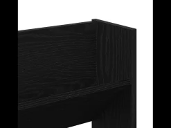 Zapateros de pared Roble negro 60 x 18 x 60 cm